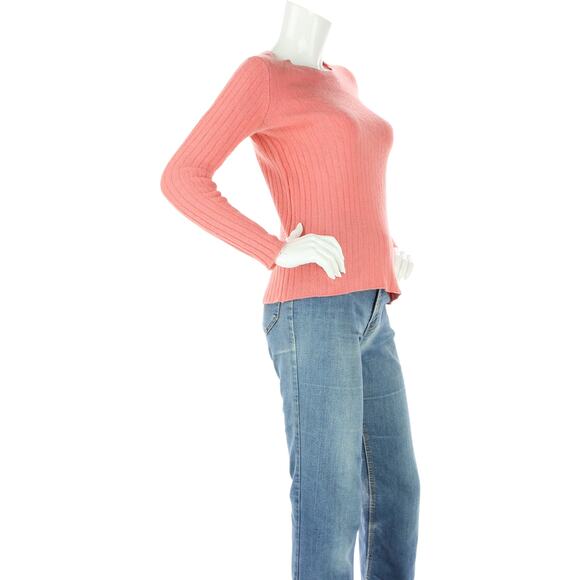 Banana Republic Italian Yarn Filpucci Pink Cable Knit Sweater - Picture 2 of 4